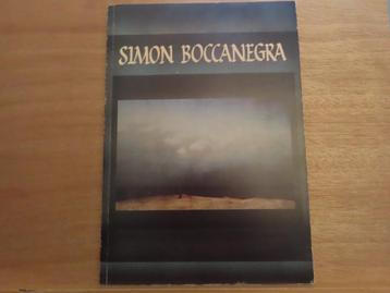 Simon Boccanegra          Uitgeverij : Beba Edities Brussel 