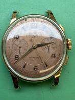 Gouden heren uurwerk, Handtassen en Accessoires, Horloges | Heren, Overige merken, Polshorloge, Ophalen of Verzenden, Goud