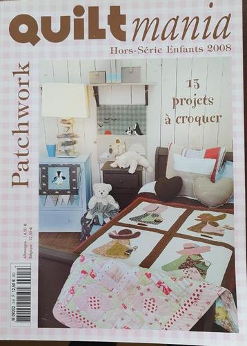 Quiltmania – patchwork kinderen 2008 – perfecte staat beschikbaar voor biedingen