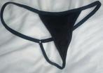 Zwarte string maat S, Ophalen of Verzenden, String