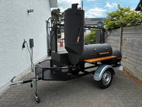 Nieuwe BBQ smoker/ santa maria trailer, Tuin en Terras, Houtskoolbarbecues, Nieuw, Ophalen