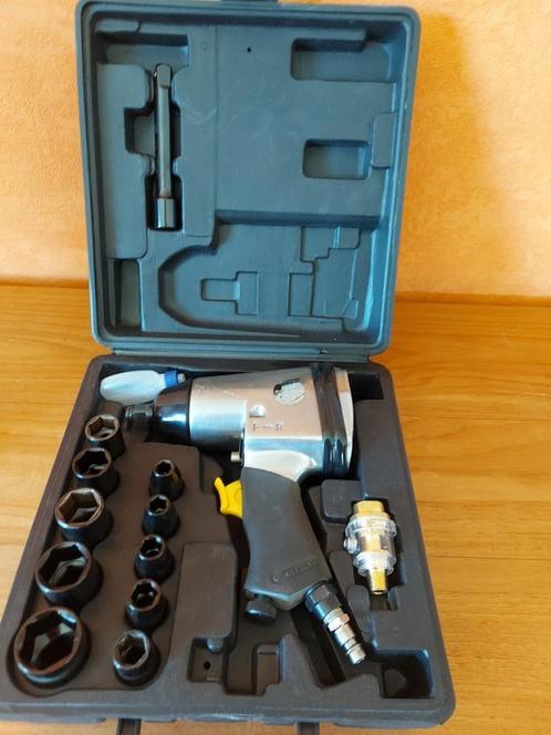 Powerplus pneumatische slagmoersleutel, Auto diversen, Autogereedschap, Ophalen of Verzenden