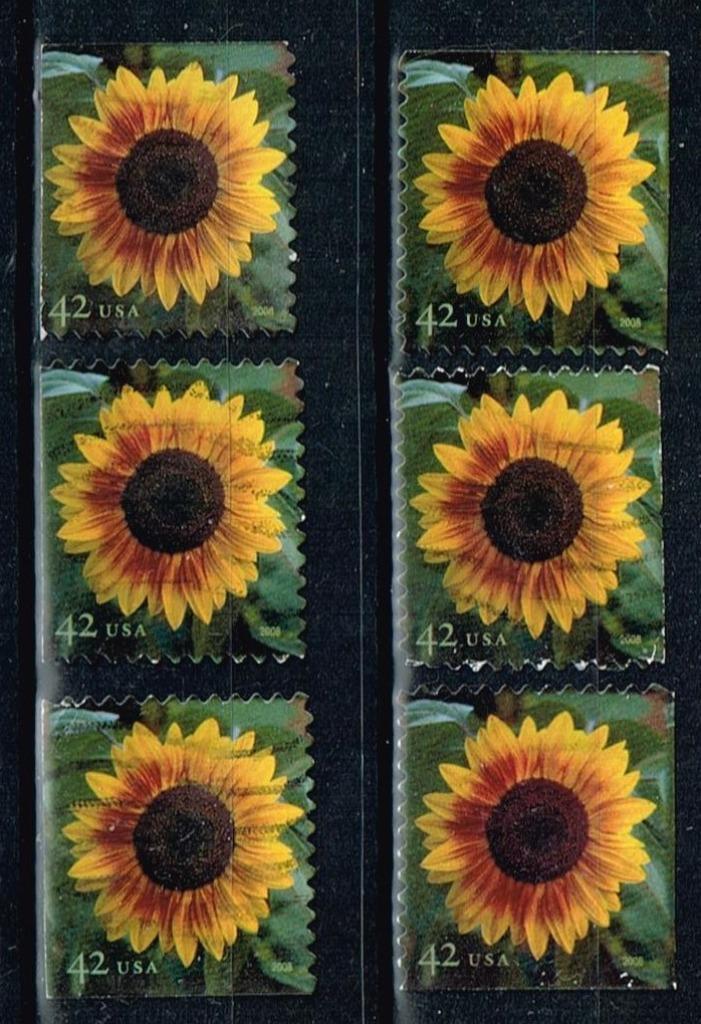 Postzegels uit de USA - K 2312 - zonnebloemen, Postzegels en Munten, Postzegels | Amerika, Gestempeld, Noord-Amerika, Verzenden
