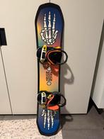 Snowboard en bindingen, Sport en Fitness, Snowboarden, Ophalen, Zo goed als nieuw, Bindingen