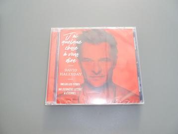 CD David Halliday j'ai quelque chose à vous dire beschikbaar voor biedingen