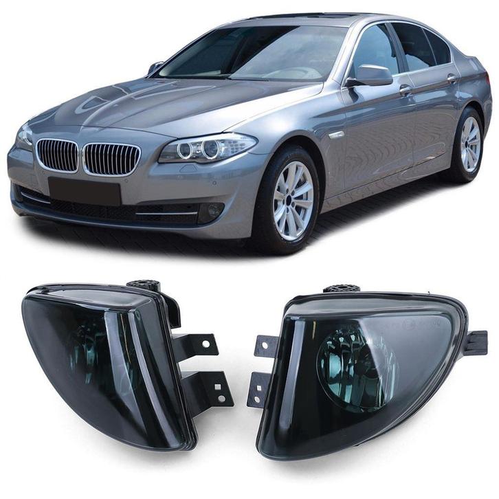 Smoke Glas Mistlampen Set Voor BMW 5-Serie F10 F11, Auto diversen, Tuning en Styling, Verzenden