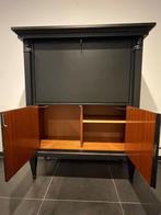 Vintage kast, Huis en Inrichting, Ophalen, Gebruikt, 100 tot 150 cm, Glas