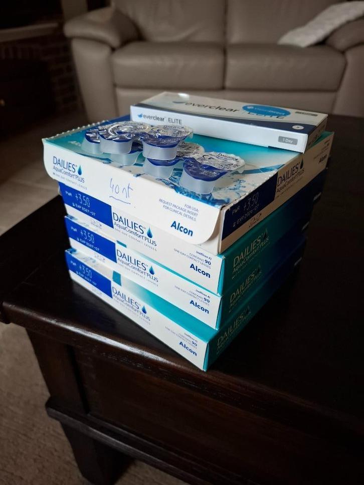 Contactlenzen Dailies Aquacomfort Plus 316 daglenzen, Handtassen en Accessoires, Uiterlijk | Gezichtsverzorging, Nieuw, Ogen, Ophalen