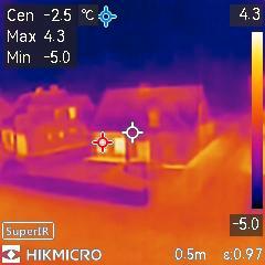 Warmte camera te huur, Doe-het-zelf en Bouw, Isolatie en Afdichting, Zo goed als nieuw, Overige materialen, Ophalen