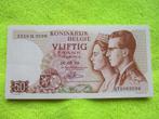 50  Frank	16.05.66, Postzegels en Munten, Bankbiljetten | België, Los biljet, Ophalen of Verzenden