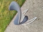 Dynamische design bureaustoel Aeris Oyo, Ophalen, Grijs, Bureaustoel