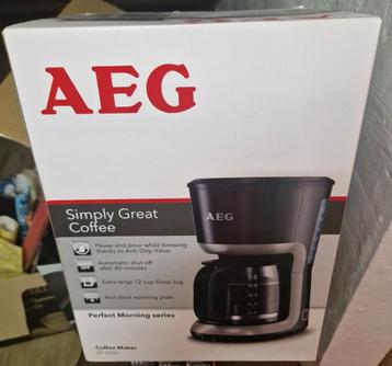 Aeg koffiezet nieuw beschikbaar voor biedingen
