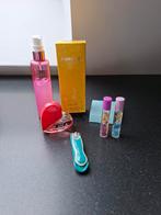 Gratis parfums en dergelijke, Ophalen