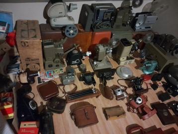Zeer veel film en foto apparatuur...alle in zeer goede staat beschikbaar voor biedingen
