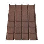 Stacaravan metalen dakpanplaat div kleuren BRUIN ROOD GRIJS, Plus de 6