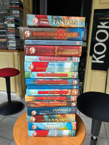 Geronimo Stilton 16 stuks Fantasia etc beschikbaar voor biedingen