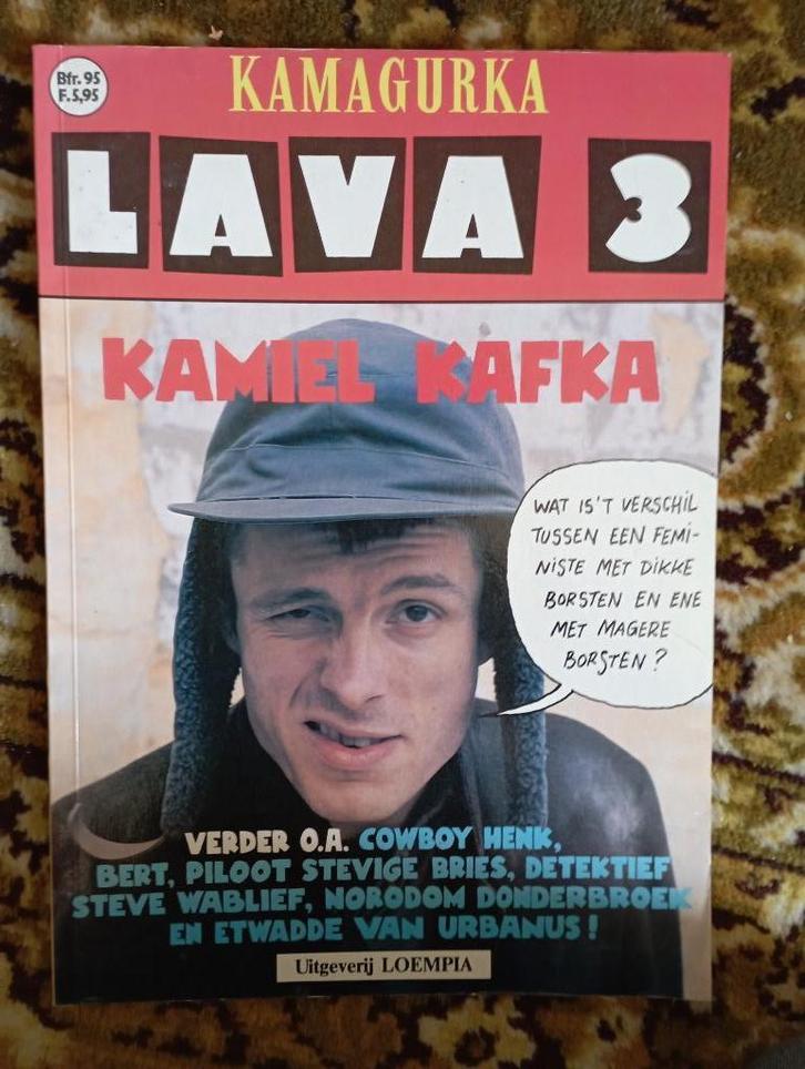 561) Lava nr 3 Kamagurka, Boeken, Stripverhalen, Gelezen, Eén stripboek, Ophalen of Verzenden