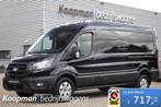 Ford Transit 350 2.0TDCI 165pk L3H2 Trend | LMV | Carplay/An, Zwart, Bedrijf, Ford, Onderhoudsboekje