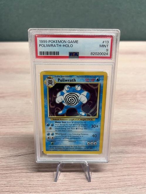 Kit de base Poliwrath Holo PSA 9 - 13/102, Hobby & Loisirs créatifs, Jeux de cartes à collectionner | Pokémon, Comme neuf, Cartes en vrac