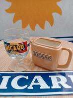 Ricard glas anno 1958 en waterkannetje 15 CL, Enlèvement ou Envoi, Neuf, Verre à eau