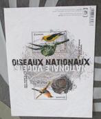 1 blok nationale vogels, Sans timbre, Enlèvement ou Envoi, Non oblitéré, Timbre-poste