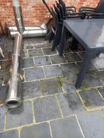 Tuyaux de cheminée à double paroi en inox, Bricolage & Construction, Enlèvement, Inox