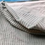 velours stofje mintgroen, Nieuw, Ophalen of Verzenden, Ribstof, 30 tot 120 cm