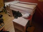 Half hoogslaper bed, Ophalen, Gebruikt, Hoogslaper