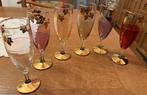 6 champagneglazen, Ophalen of Verzenden, Gebruikt