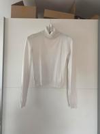 Bershka shirt smal, Wit, Zo goed als nieuw, Lange mouw, Maat 36 (S)