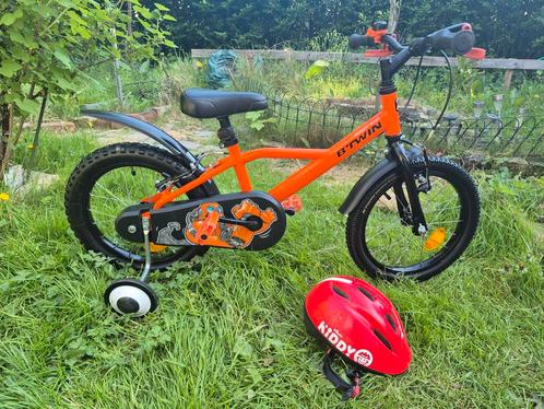 16 inch fiets, Fietsen en Brommers, Fietsen | Kinderfietsjes, Zo goed als nieuw, 16 tot 20 inch, Zijwieltjes, Ophalen