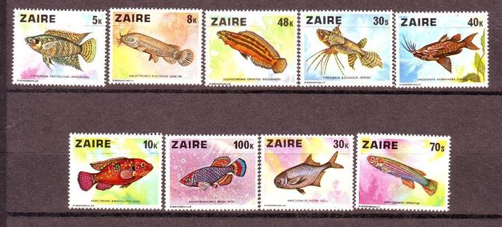 Postzegels Zaire : Diverse reeksen en blokken, Timbres & Monnaies, Timbres | Afrique, Non oblitéré, Autres pays, Enlèvement ou Envoi