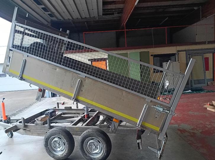 Elektrische kipper, geremde aanhangwagen, Auto diversen, Aanhangwagen-onderdelen, Gebruikt, Ophalen