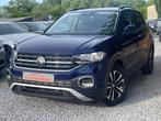 Volkswagen T-cross 1.0i UNITED DSG/Lift/Car play/Cam/Gar, SUV ou Tout-terrain, Carnet d'entretien, Automatique, Bleu