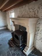Poêle à bois en fonte, Enlèvement, Utilisé, Bois, Autoportant