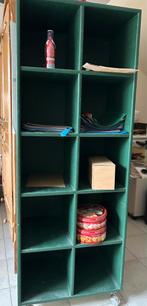 Houten sorteer kastje op wielen H 60 cm ( wieltjes incl ), Huis en Inrichting, Kasten | Boekenkasten, Ophalen, Gebruikt