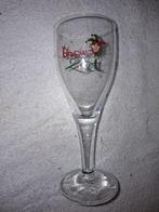 6 oude kristallen glazen, Brugse Zot, nieuwstaat, Verzamelen, Ophalen of Verzenden, Nieuw, Bierglas