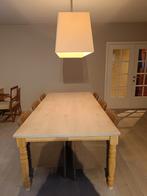 Eettafel + 6 stoelen, Huis en Inrichting, Tafels | Eettafels, Ophalen of Verzenden, Zo goed als nieuw