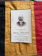 Avis de décès victime de guerre 22 mai 40, Enlèvement ou Envoi