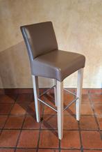 3 tabourets de bar, Maison & Meubles, Tabourets de bar, Enlèvement, Utilisé, Cuir