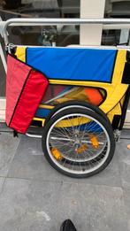 Fiets aanhanger kinderen, Fietsen en Brommers, Ophalen, Gebruikt, Kinderkar, Opvouwbaar