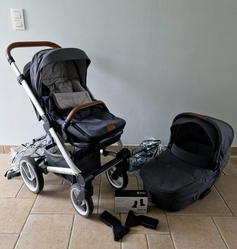 Mutsy Nio buggy + accessoires — complete set, Kinderen en Baby's, Kinderwagens en Combinaties, Ophalen, Maxi-Cosi