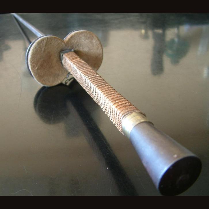 Escrime - Fleuret antique 19e siècle, Antiquités & Art, Curiosités & Brocante, Enlèvement