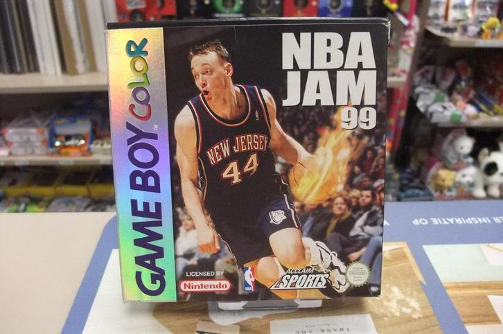 nba jam (cib) eur gbc, Games en Spelcomputers, Games | Nintendo Game Boy, Gebruikt, Sport, Vanaf 7 jaar, Ophalen of Verzenden