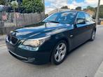BMW 525d 1ER PROPRIÉTAIRE/CARNET COMPLET BMW/PRETE A IMMATRI, Auto's, BMW, 4 deurs, Zwart, 2993 cc, Lederen bekleding