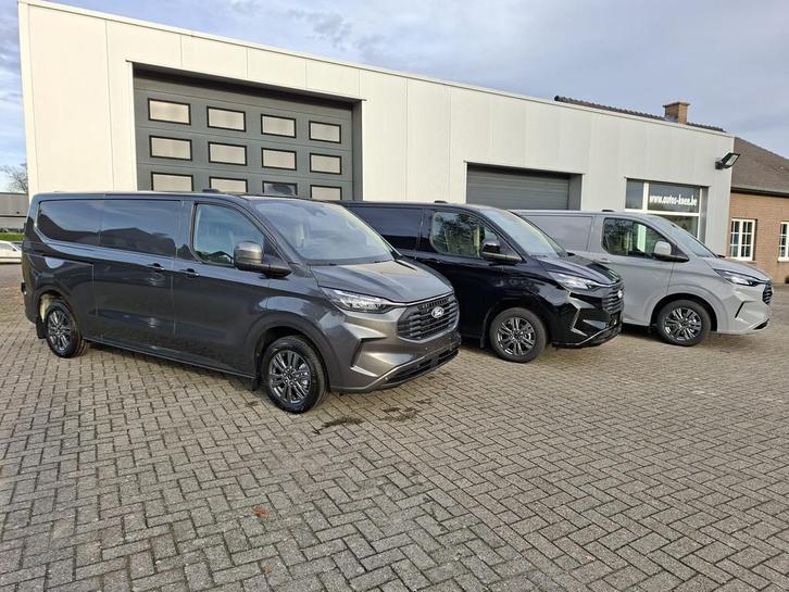 Ford Transit Custom Limited 170pk AUT 2schuifd. L2 trekhaak, Auto's, Ford, Bedrijf, Te koop, Transit, ABS, Achteruitrijcamera