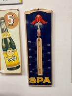 SPA reclame thermometer 1980, Ophalen of Verzenden, Gebruikt, Reclamebord