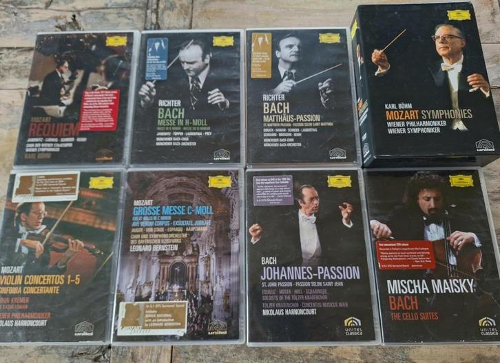 Deutsche Grammophon Dvd's Classic Collection, Cd's en Dvd's, Dvd's | Muziek en Concerten, Gebruikt, Muziek en Concerten, Alle leeftijden