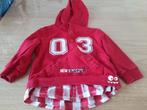 Rode hoodie C&A maat 68, Kinderen en Baby's, Babykleding | Maat 68, C&A, Ophalen of Verzenden, Jongetje, Zo goed als nieuw