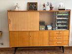 vintage highboard kast, 150 à 200 cm, 25 à 50 cm, Utilisé, Enlèvement ou Envoi